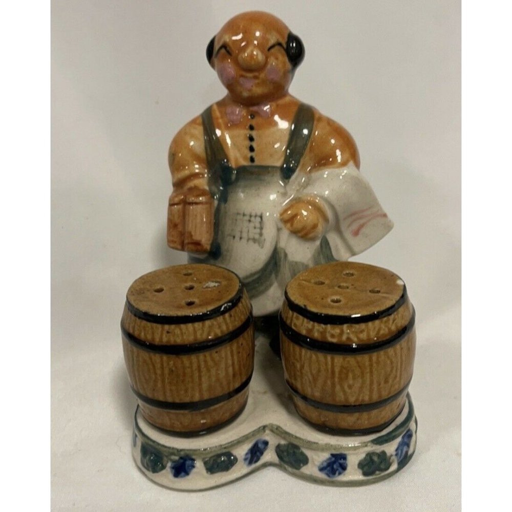 Pioneer MDSE Co NY Bartender Salt And Pepper Japan